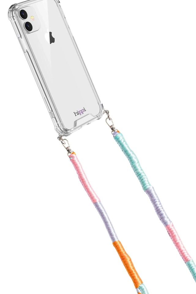 Hippi El Örgüsü Telefon Ve Çanta Askısı 110 cm Lilac
