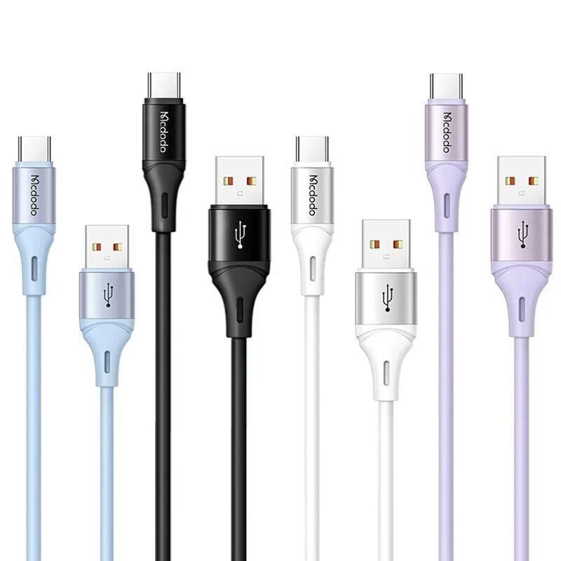 Mcdodo CA-1843 Type-C 100w Süper Hızlı Data ve Şarj Kablosu 1.2m Mor