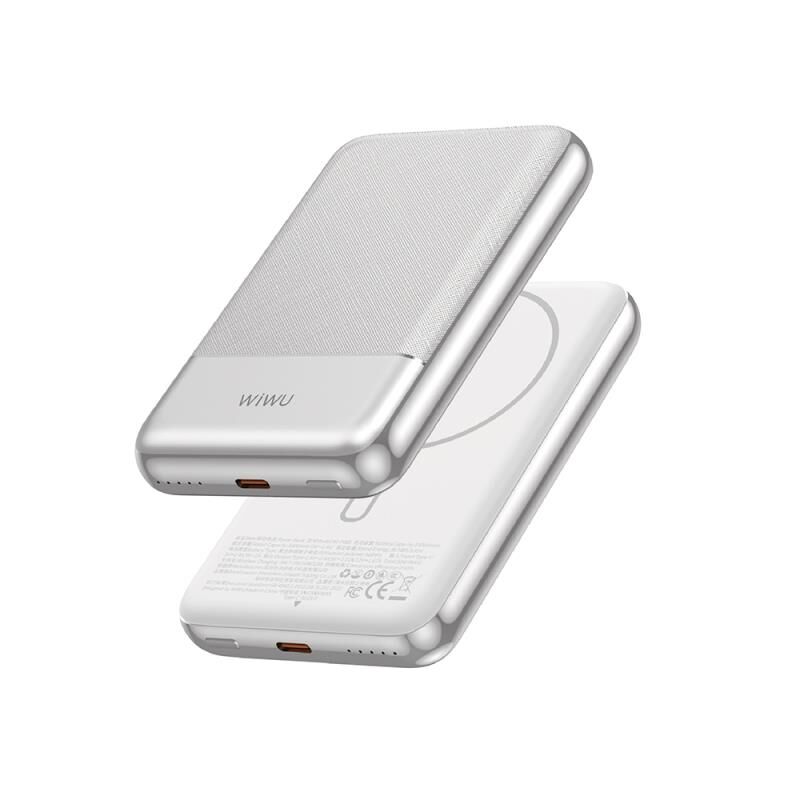 Wiwu Wi-P089 LED Işık Göstergeli PD 20W Kablosuz Powerbank 10.000mAh 15W