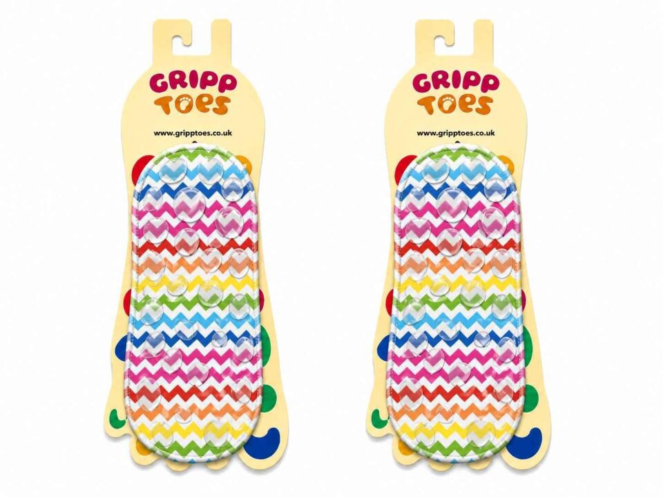 GrippToes Kaymaz Damla Tabanlı Deniz&Havuz Çorabı 7-9 yaş  (30-32) G2