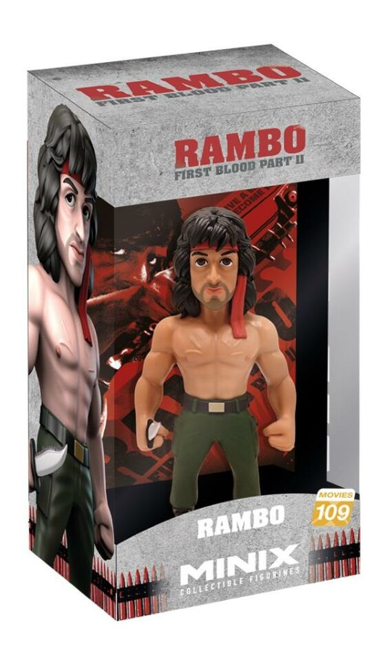 Minix Rambo Bandana Figürü MNX68000