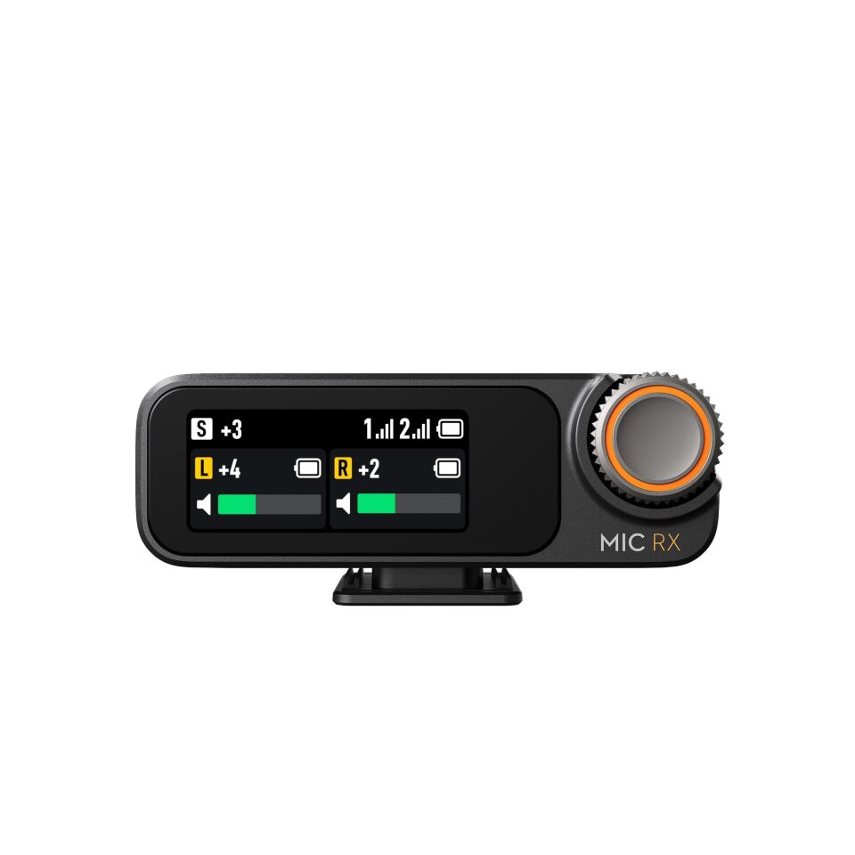 DJI Mic 2 (2 TX + 1 RX) Wireless Kablosuz Mikrofon Seti