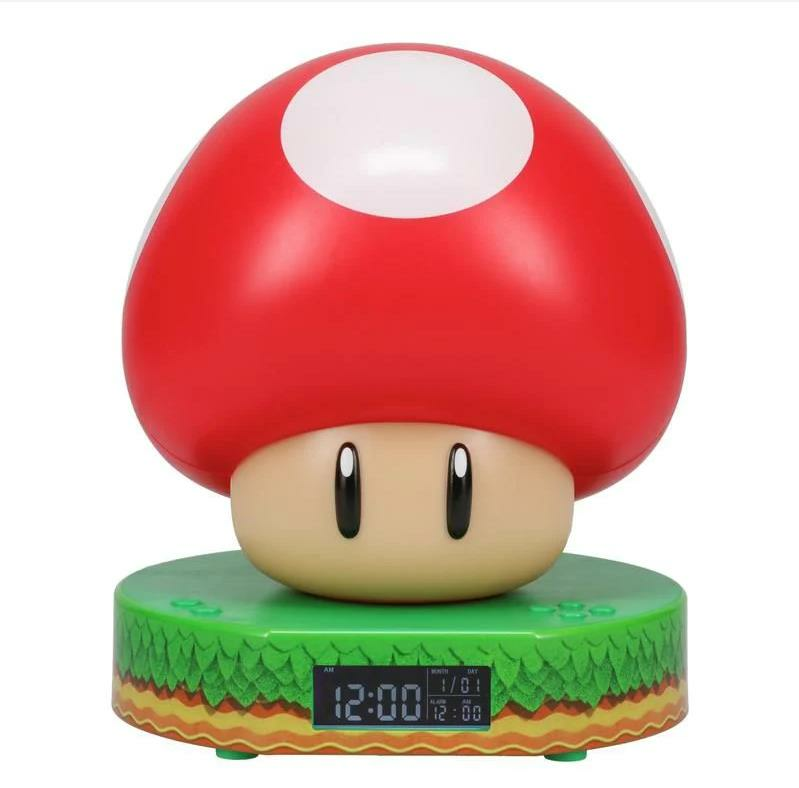 Paladone Super Mario Mushroom Digital Saat Alarm