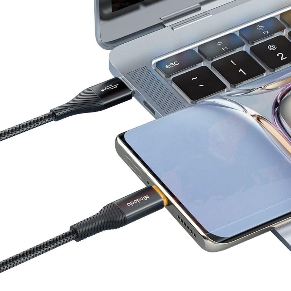 Mcdodo CA-2370 Lightning Power Off Hızlı Data/Şarj Kablosu 1.2m - Siyah