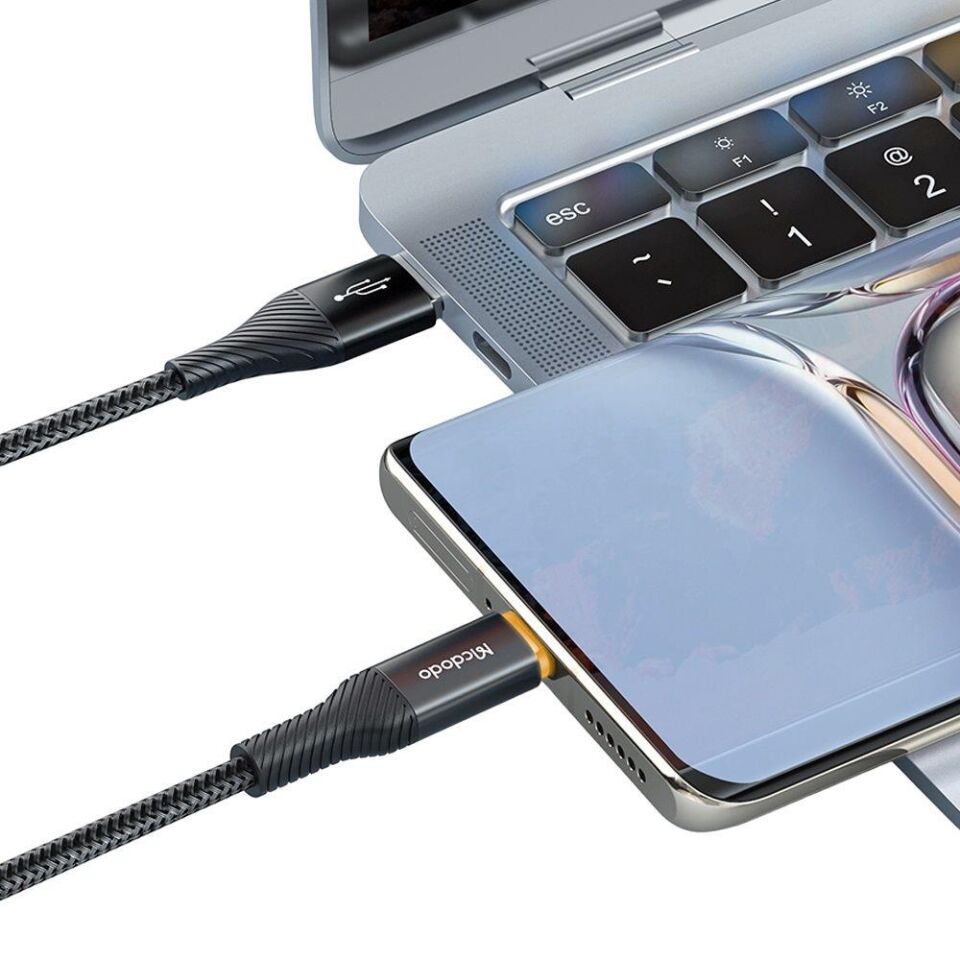 Mcdodo CA-2370 Lightning Power Off Hızlı Data/Şarj Kablosu 1.2m - Siyah