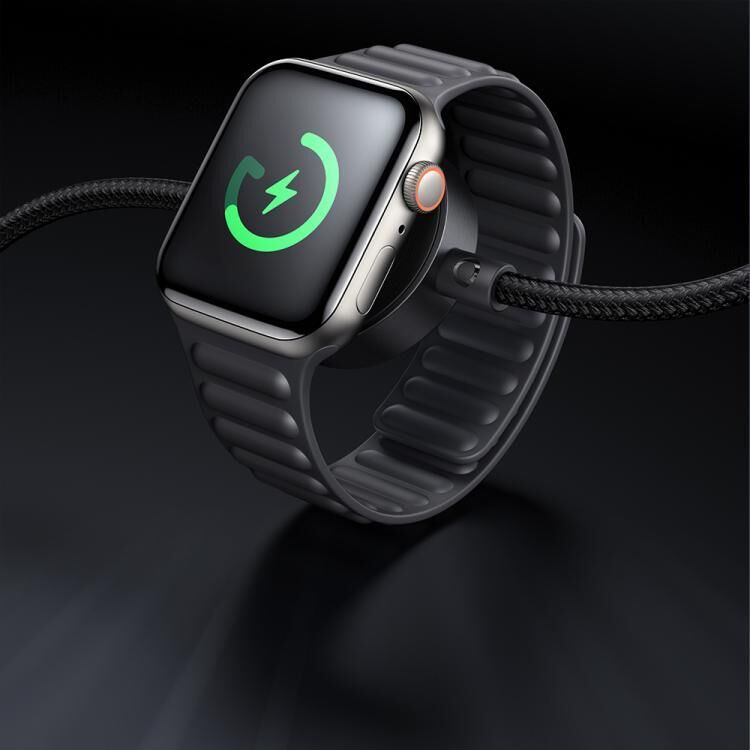 Mcdodo Ca-2580 60W 1 Type-C Ve 1 Watch Kablosuz Şarj Kablosu - Siyah