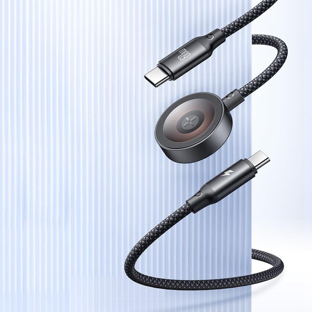 Mcdodo Ca-2200 1.2 M 60W 2'Si 1 Arada Type-C To Type-C + Apple Watch Kablosuz Şarj Cihazı