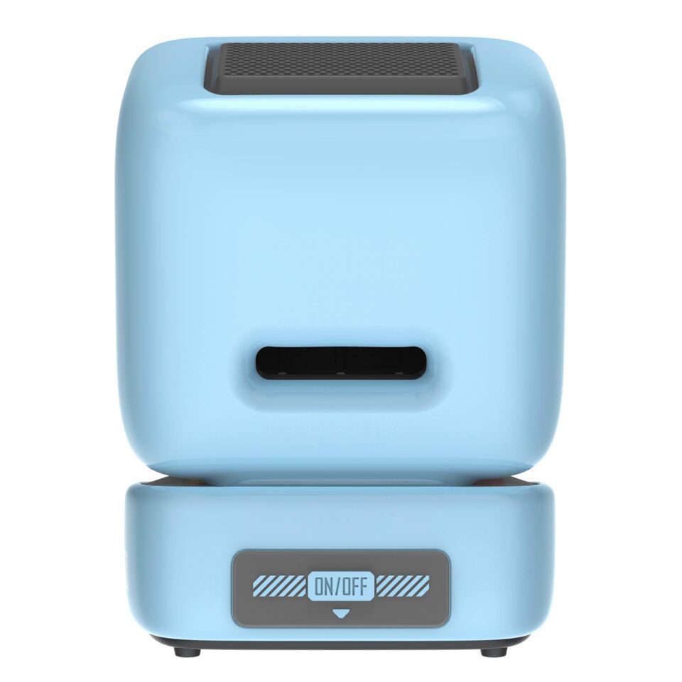 Divoom DitooMic Piksel Ekranlı Karaoke Mikrofonlu Bluetooth Hoparlör Mavi