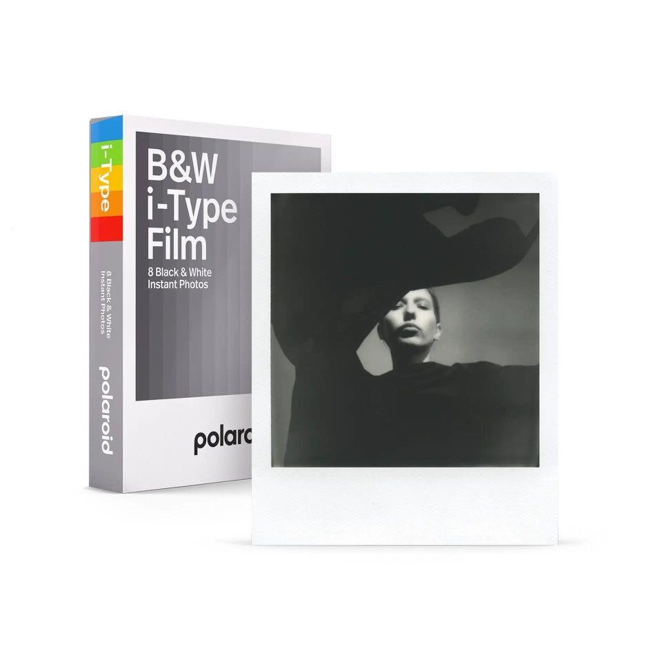 Polaroid I-Type Black & White Instant Film - 8'li Fotoğraf Baskı Kağıdı
