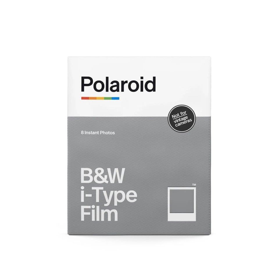 Polaroid I-Type Black & White Instant Film - 8'li Fotoğraf Baskı Kağıdı