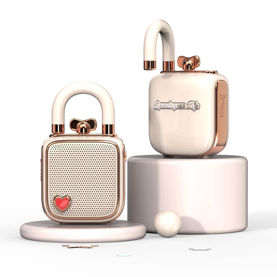 Divoom LoveLock Mini Ses Kayıt Özellikli Bluetooth Hoparlör