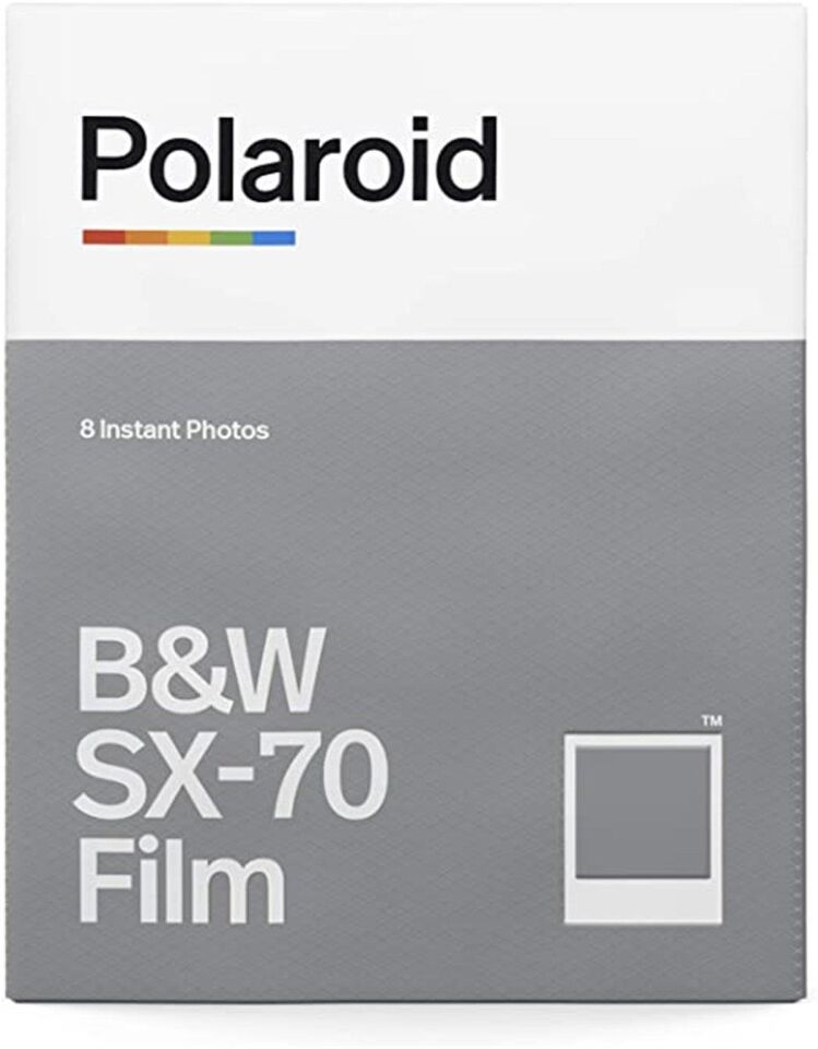 Polaroid SX70 B&W Film Pack for Polaroid SX70 Cameras-8 Shots