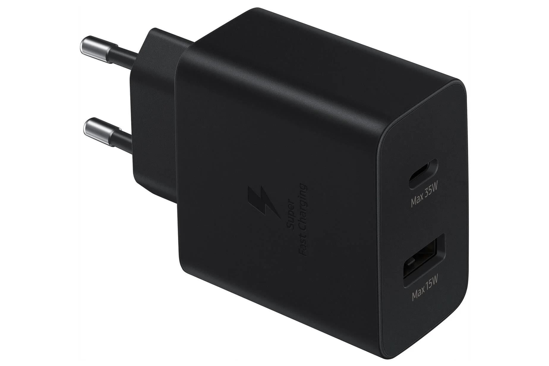 Samsung EP-TA220N 35W İkili Hızlı Şarj Adaptörü Siyah