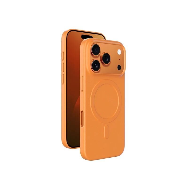 Amazingthing  iPhone 17 Pro Max  Magsafe Şarj Özellikli  Minimal Air Serisi Kılıf Turuncu