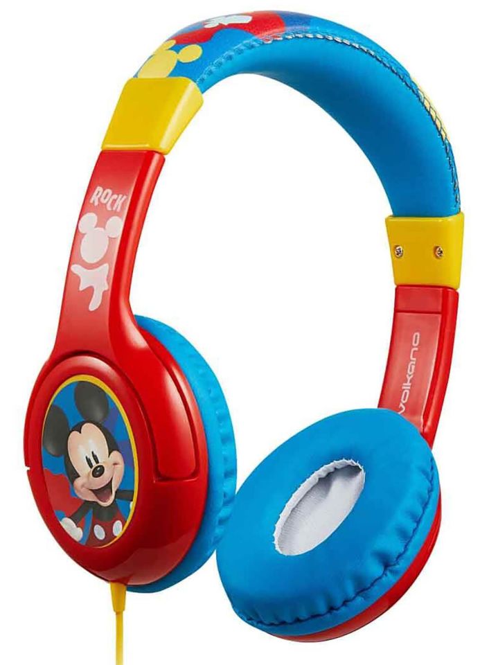 Disney Mickey Mouse Lisanslı Kulak Üstü Çocuk Kulaklığı