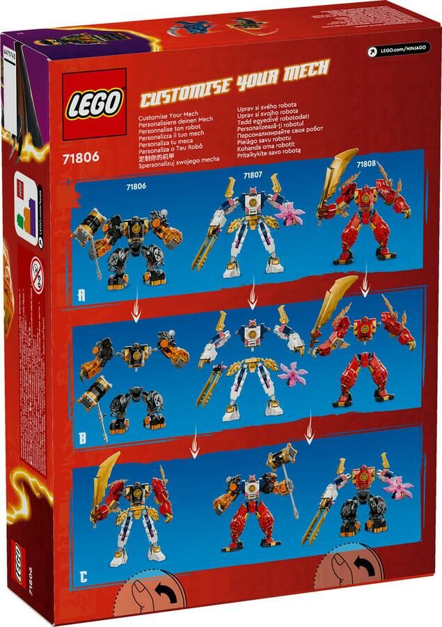 Lego 71806 Ninjago Cole'un Toprak Elementi Robotu