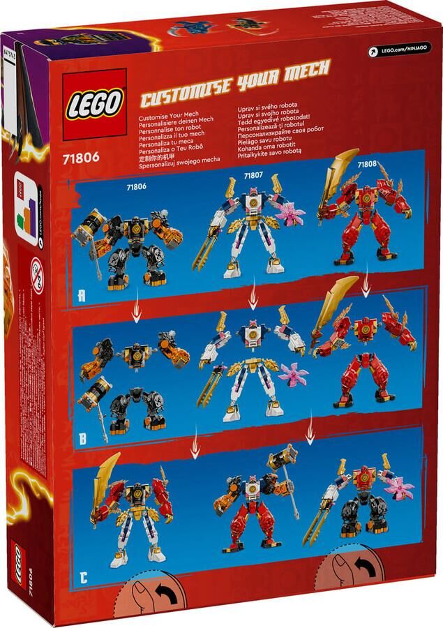 Lego 71806 Ninjago Cole'un Toprak Elementi Robotu