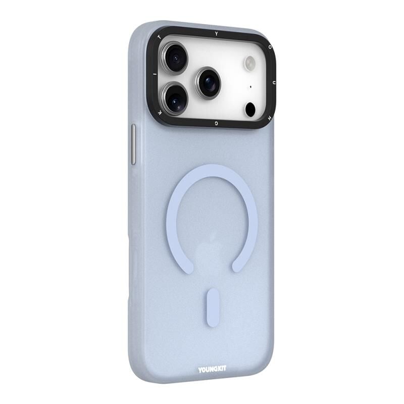 Youngkit  iPhone 17 Pro Max Magsafe Şarj Özellikli  Hidden Sand Serisi Kılıf Turuncu