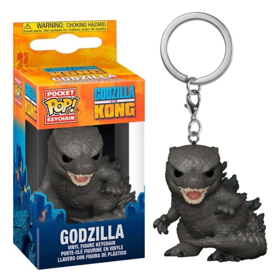 Funko Pop Keychain: Godzilla Vs Kong - Godzilla