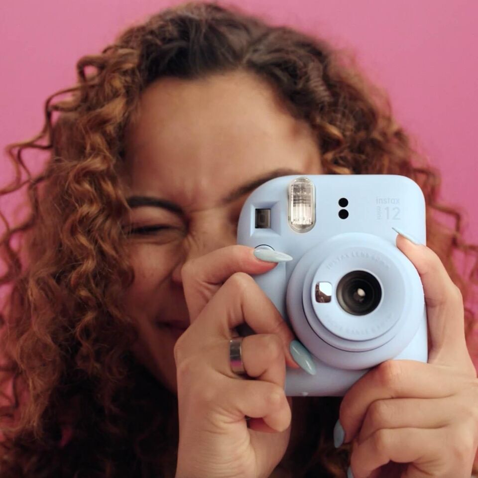 İnstax mini 12 Fotoğraf Makinesi Mavi