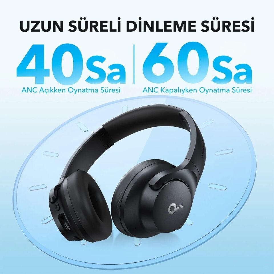 Anker Soundcore Q21i NC Kulak Üstü Bluetooth Kulaklık