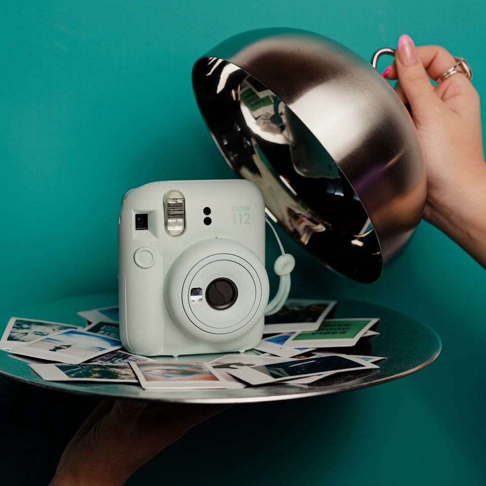 İnstax mini 12 Fotoğraf Makinesi Yeşil