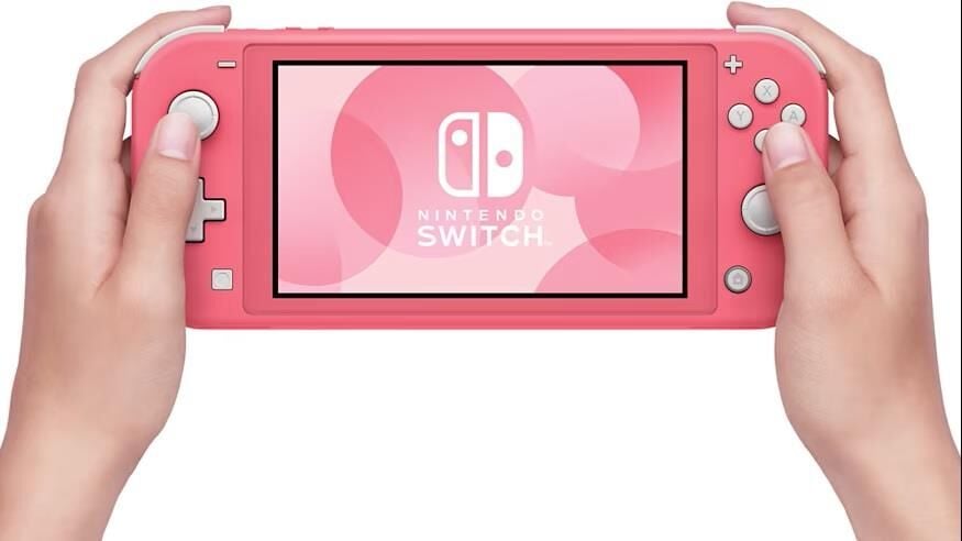 Nintendo Switch Lite Konsol Lite Pembe