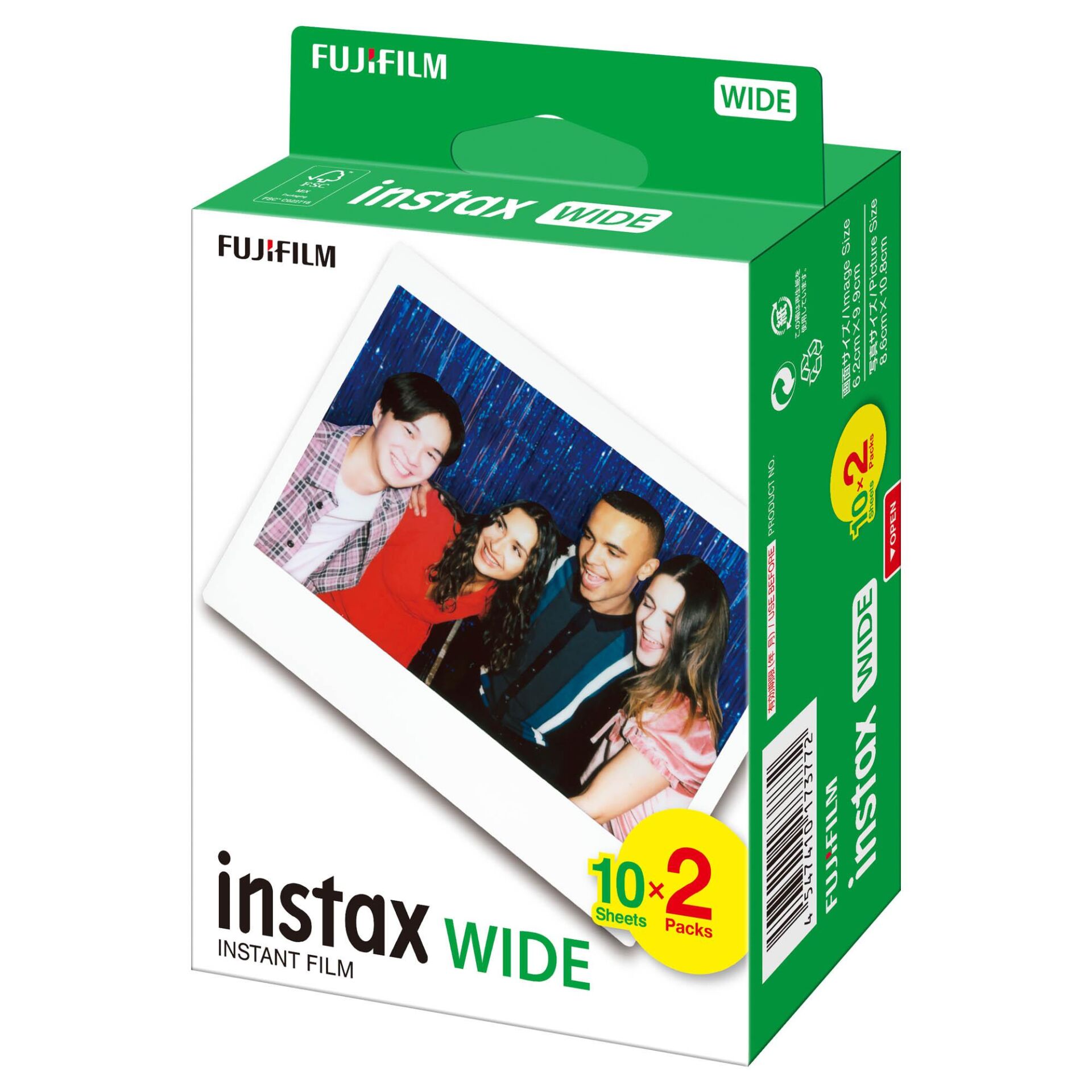 İnstax Wide 20'Li Film