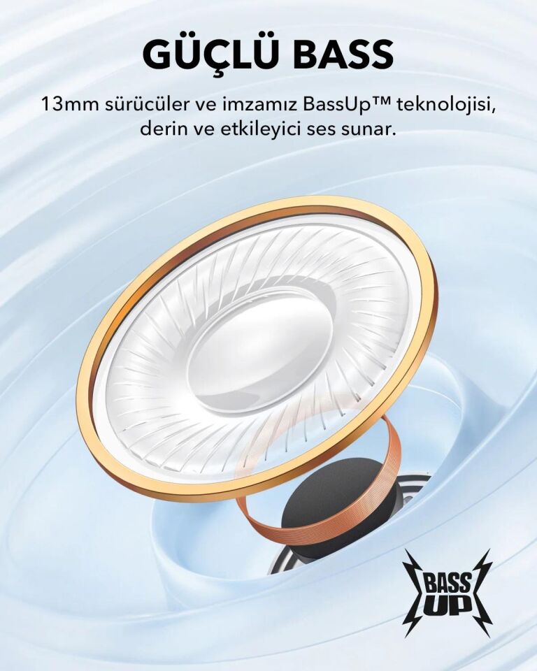 Anker Soundcore K20i Kulak İçi Bluetooth Kulaklık Mor