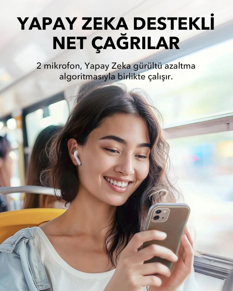Anker Soundcore K20i Kulak İçi Bluetooth Kulaklık Mor