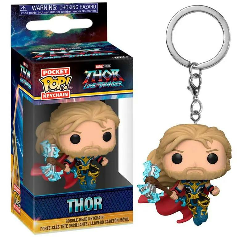 Funko Pop! Keychain Marvel: Thor Love and Thunder - Thor