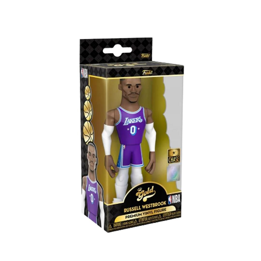 Funko GOLD Premium Figür Gold 5'''' Lakers- Russell W (CE'21) W/Chase