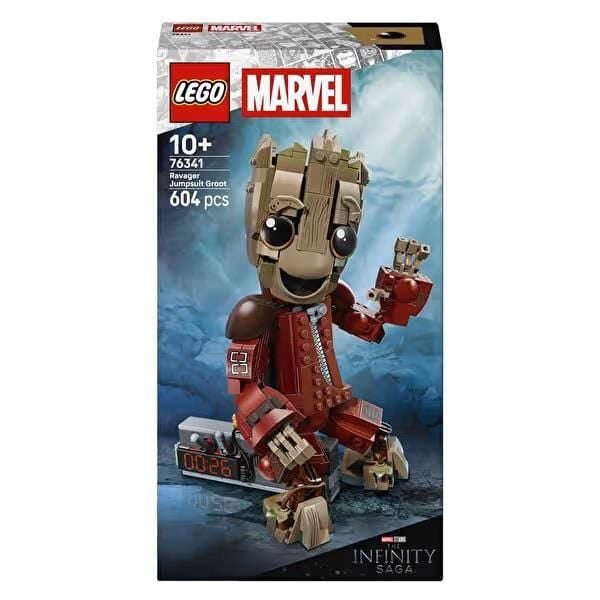 LEGO Marvel Yağmacı Tulumlu Groot 76341 604 Parça