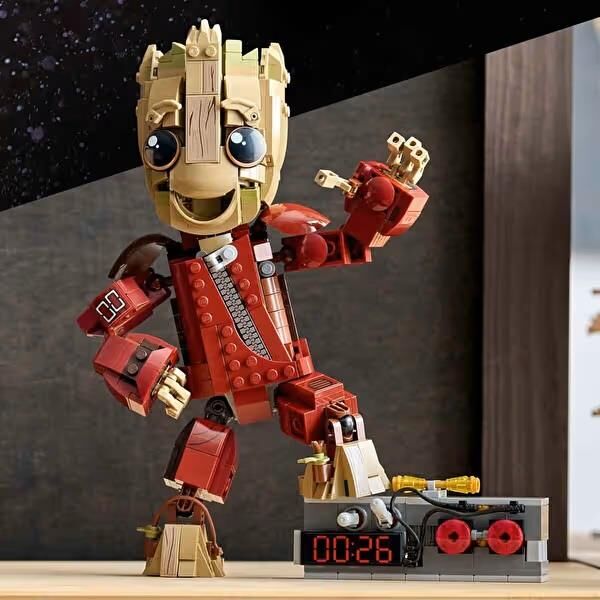 LEGO Marvel Yağmacı Tulumlu Groot 76341 604 Parça