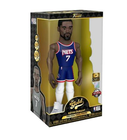 Funko GOLD Premium Figür Gold 5'' NBA:Nets-Kevin Durant (CE'21) W/Chase