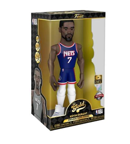 Funko GOLD Premium Figür Gold 5'' NBA:Nets-Kevin Durant (CE'21) W/Chase