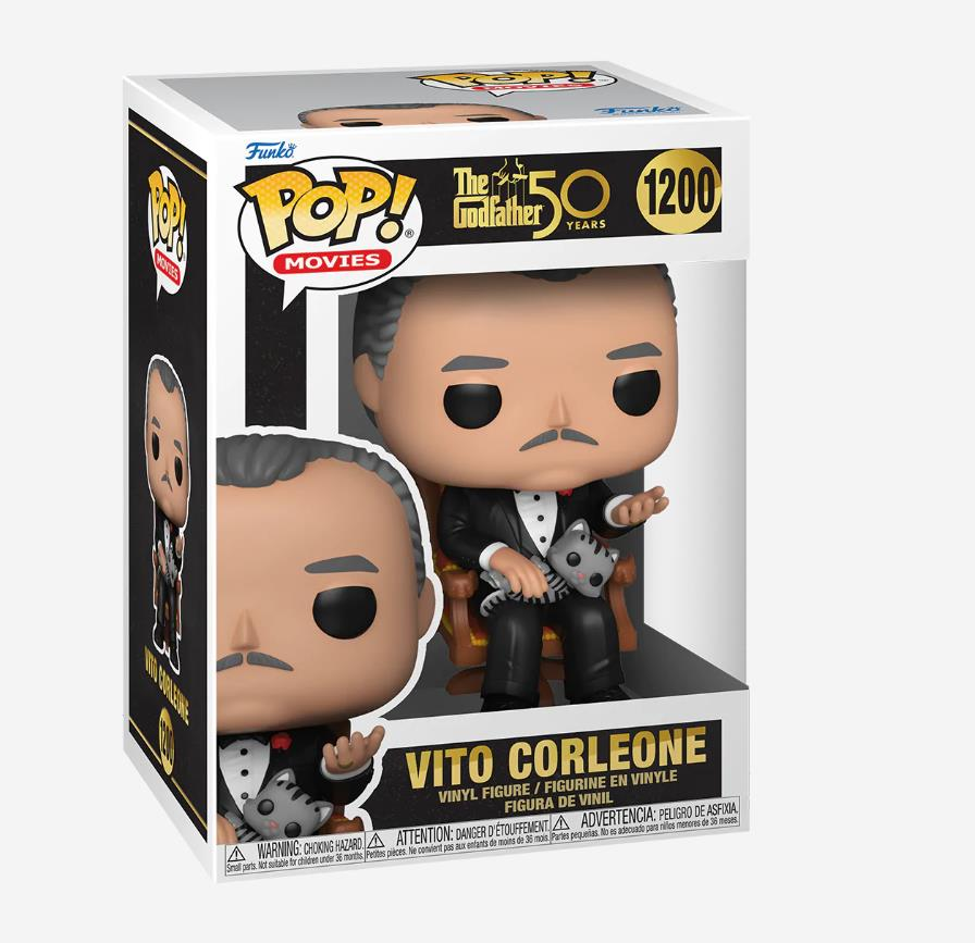 Funko POP Figür -Movies: The Godfather 50th Anniversary- Vito Corleone With Cat