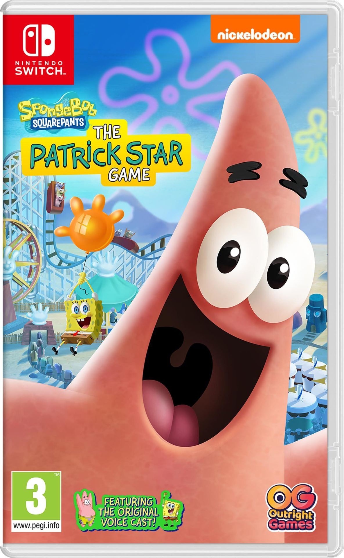 Nintendo Switch Sponge Bob Squarepants The Patrick Star Game Oyun