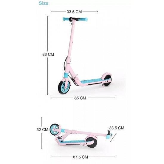 Electroll Essential Elektrikli Çocuk Scooter Pembe