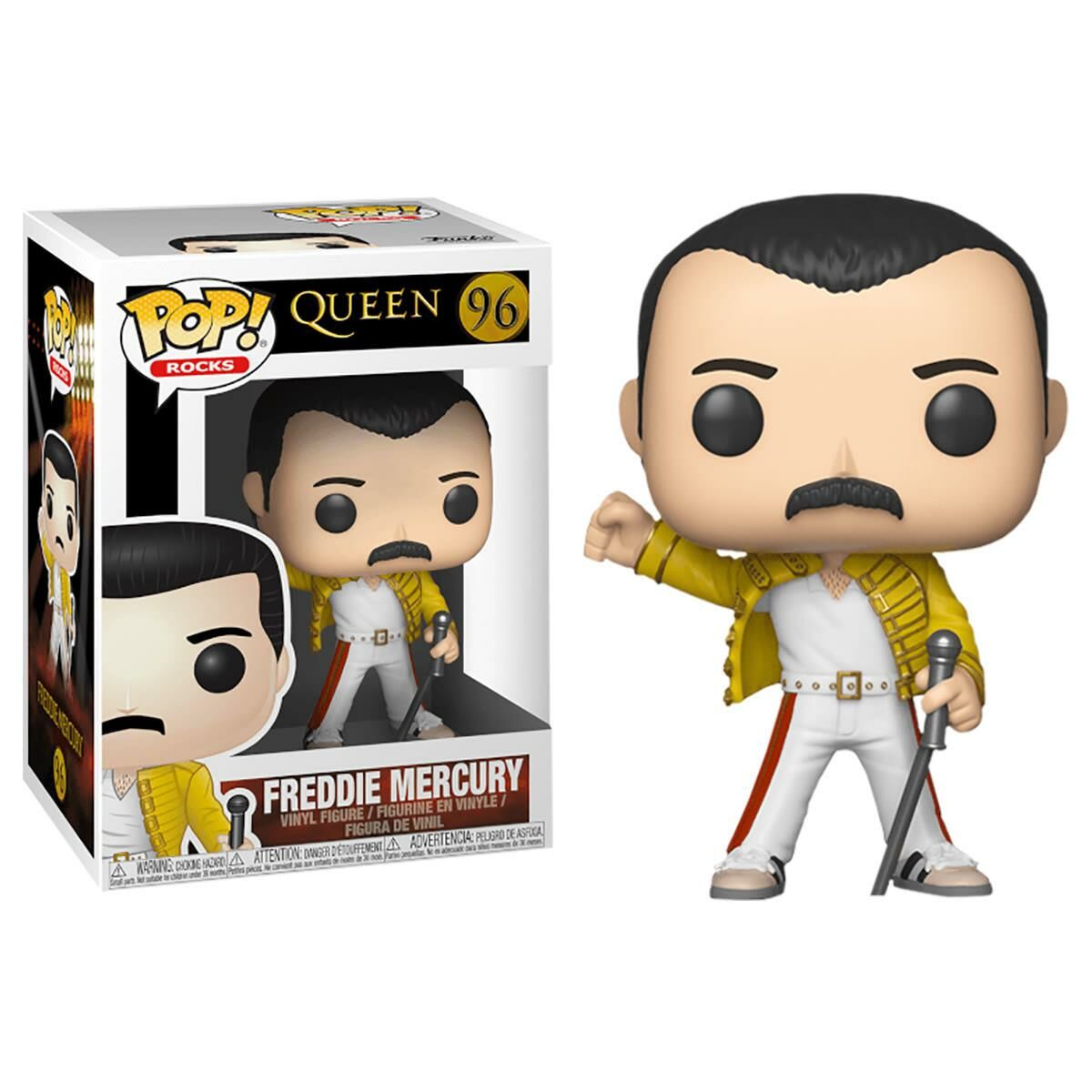 Funko Pop Figür Rocks: Queen-Freddy Mercury ''Wembley 1986''