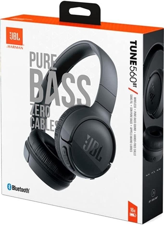 JBL Tune 560BT Kablosuz Kulak Üstü Kulaklık Siyah