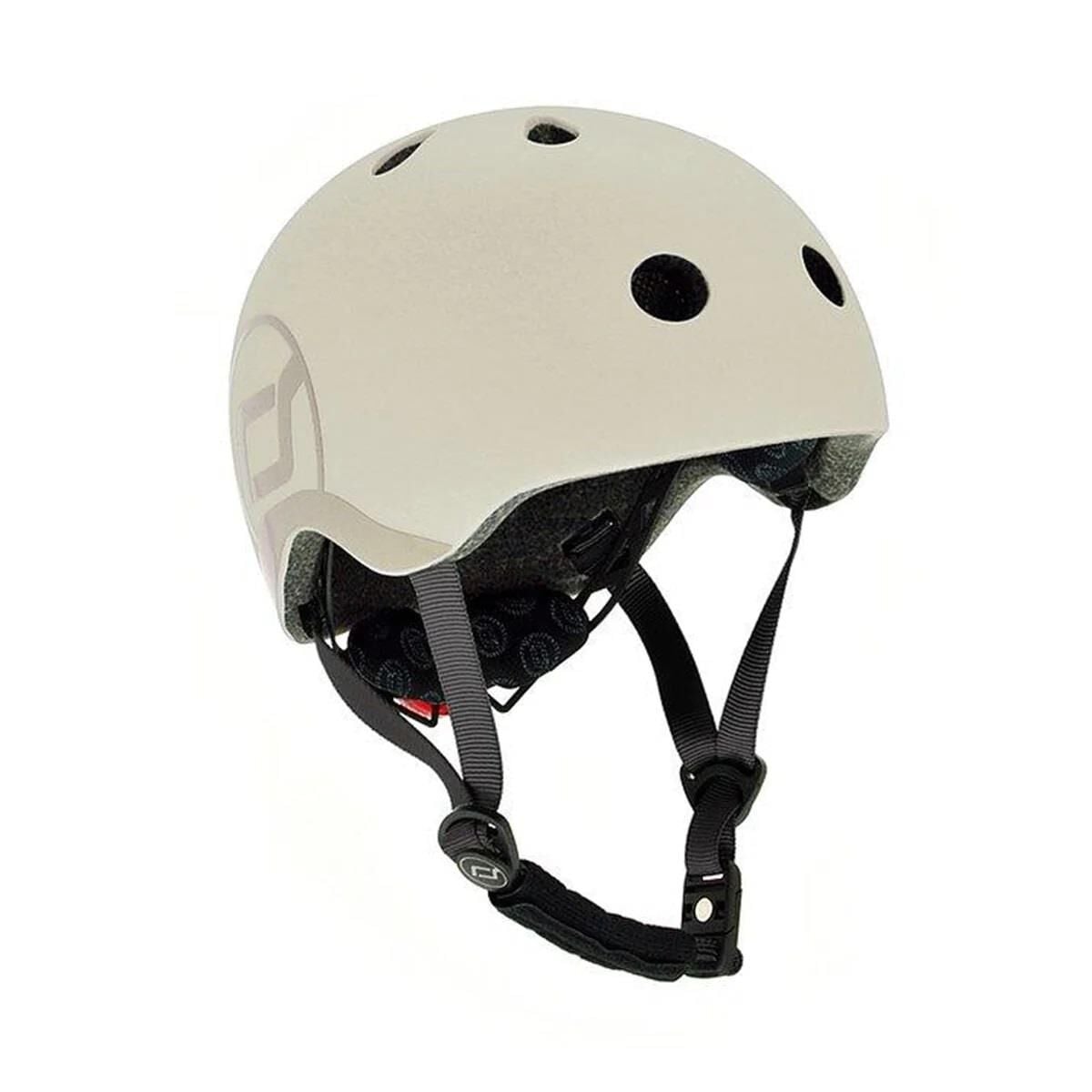 Scoot And Ride Helmet Çocuk Kaskı S-M 51-55 cm Açık Gri