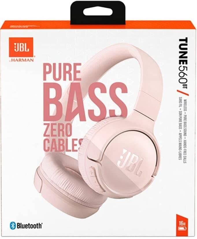 JBL Tune 560BT Kablosuz Kulak Üstü Kulaklık Pembe