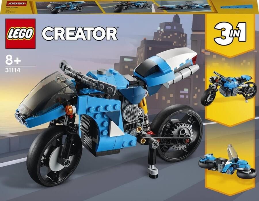 Lego 31114 Creator Süper Motosiklet