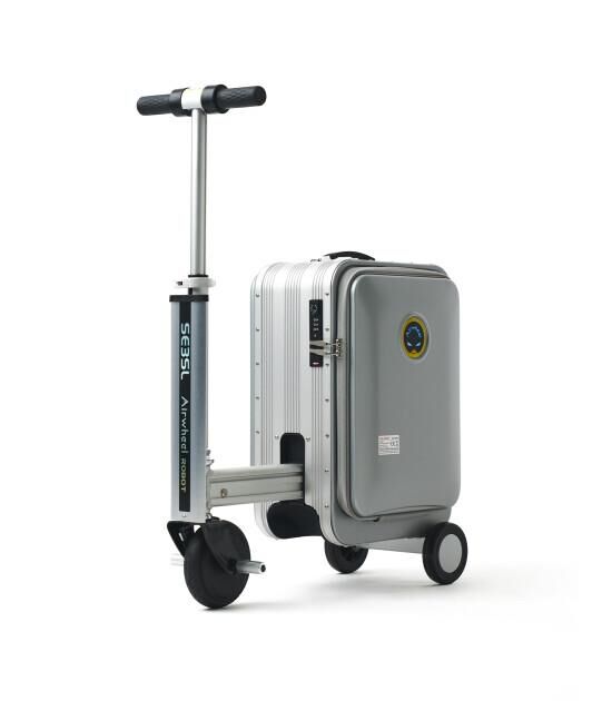 Airwheel SE3SL 20 Litre Lighter Elektrikli Binilebilir Bavul Silver