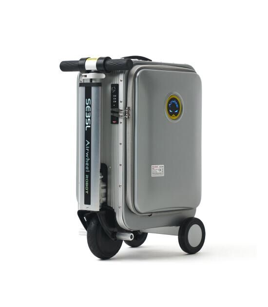 Airwheel SE3SL 20 Litre Lighter Elektrikli Binilebilir Bavul Silver