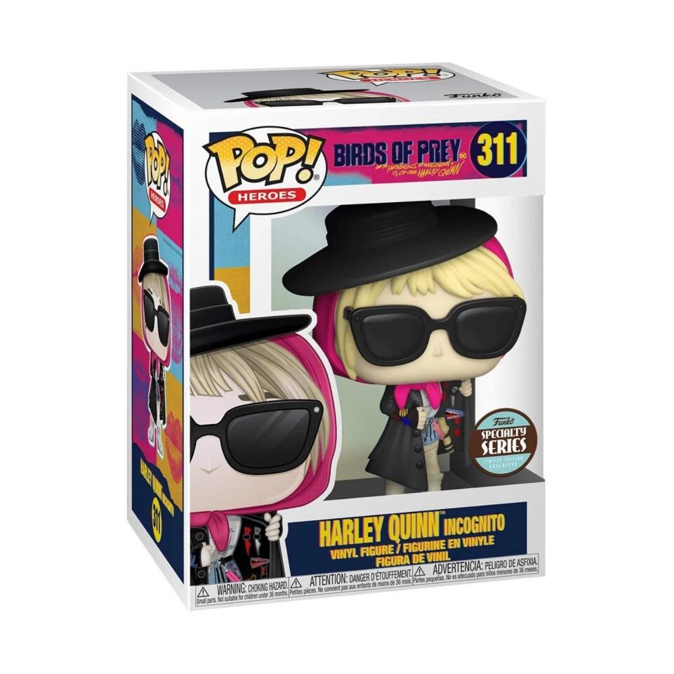 Funko POP Figür Heroes: Birds of Prey- Harley Quinn (Incognito)