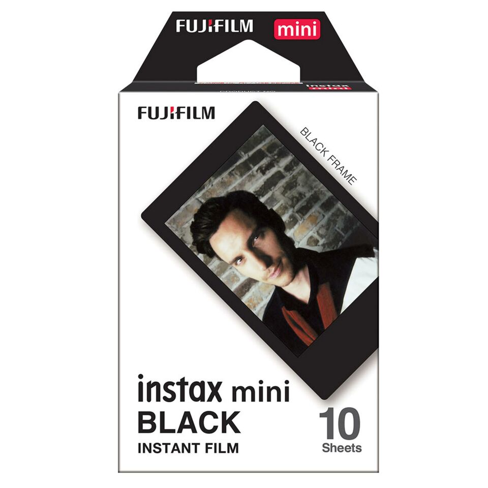 Instax mini LiPlay Stone White Fotoğraf Makinesi Siyah Special Box