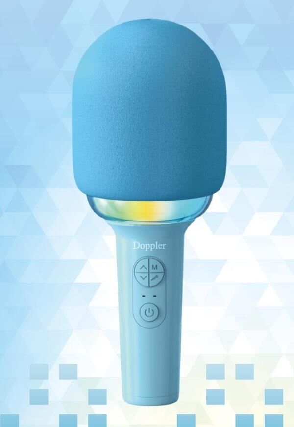 Doppler Rainbow Karaoke Mikrofon