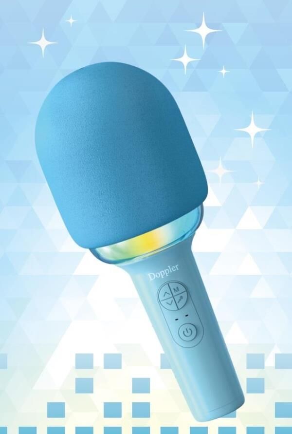 Doppler Rainbow Karaoke Mikrofon